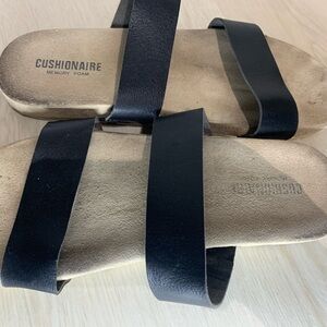 Foam/leather sandals 9